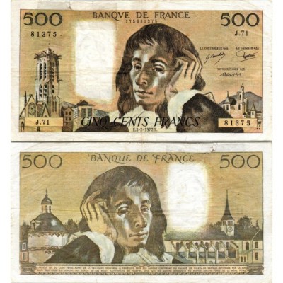 Fay.01.16 - 03/02/77 - Alph E.69 - 500 Francs Pascal