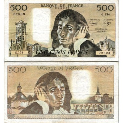 Fay.01.23 - 08/01/81 - Alph G.134 - 500 Francs Pascal
