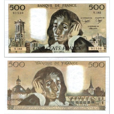 Fay.01.28 - 06/01/83 - Alph P.180 - 500 Francs Pascal