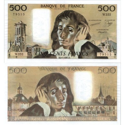 Fay.01.35 - 08/01/87 - Alph W.252 - 500 Francs Pascal