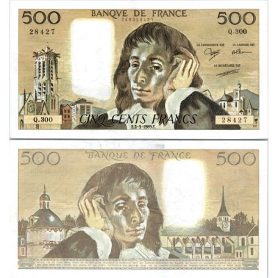 Fay.01.41 - 02/03/89 - Alph Q.300 - 500 Francs Pascal