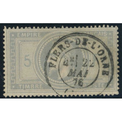YT 33A - Oblitéré CaD Flers de l'Orne du 22 Mai 76 - Signé Calves