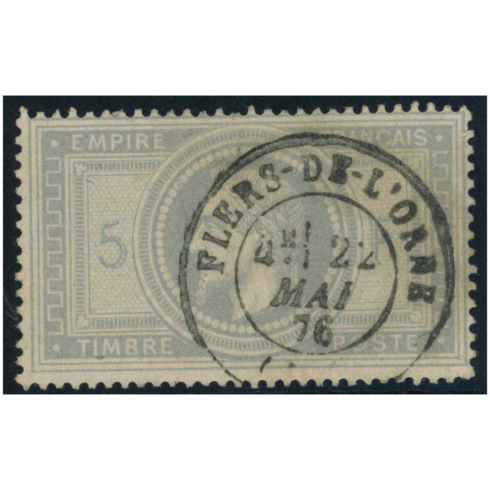 YT 33A - Oblitéré CaD Flers de l'Orne du 22 Mai 76 - Signé Calves