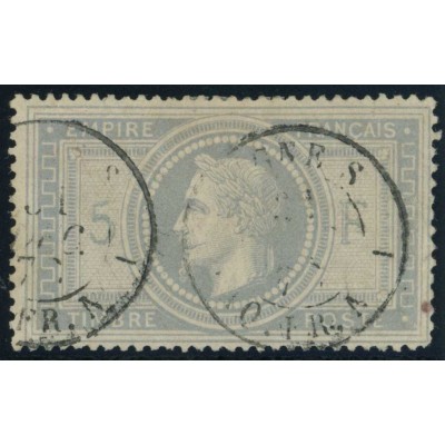 YT 33 - Oblitéré Cachet à Date - Signé Calves