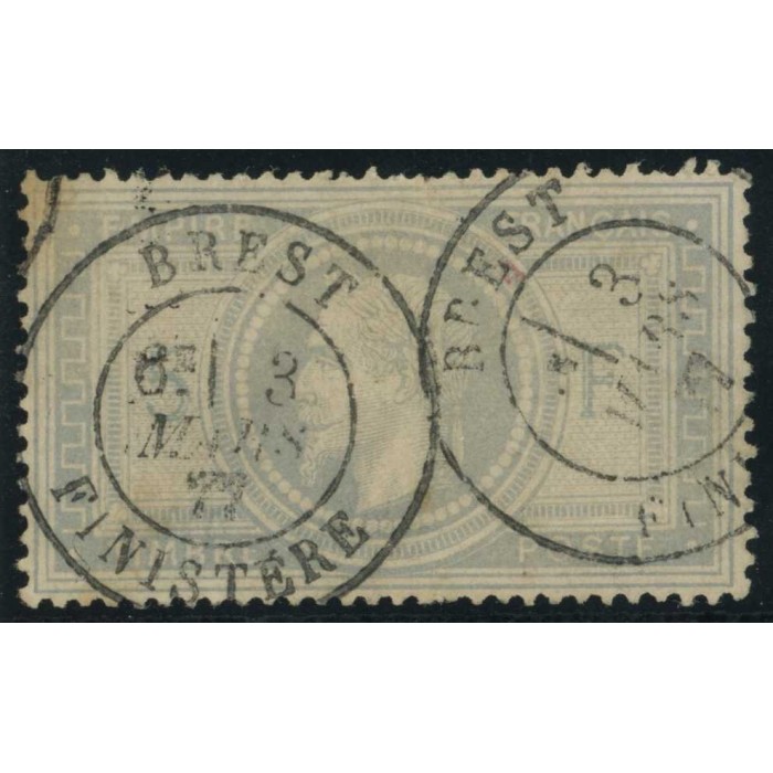 YT 33 - Oblitéré CaD Brest du 3 Mars 77 - Signé Brun