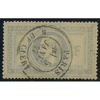 YT 33 - Oblitéré CaD Paris du 5 Janv 77 - R. de Clery