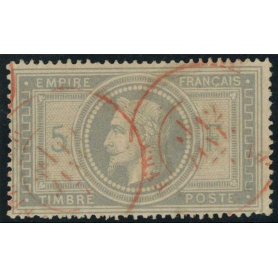 YT 33 - Oblitéré Cachet à Date Rouge