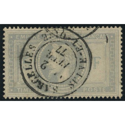 YT 33 - Oblitéré CaD Sarcelles du 2 Fevr 77 - Signé Scheller