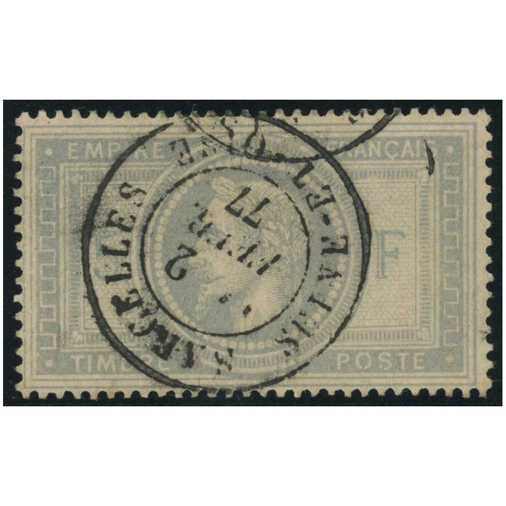 YT 33 - Oblitéré CaD Sarcelles du 2 Fevr 77 - Signé Scheller