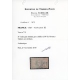 YT 33 - GC 2387 - Monaco - Alpes Maritimes (87) - Signé Calves - Certificat