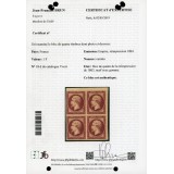 YT 18e - Neuf x - Réimpression - Bloc de 4 - Certificat