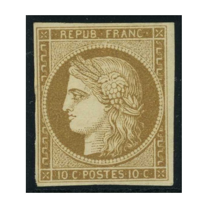YT 1 - Neuf x Certificat Brun 15711