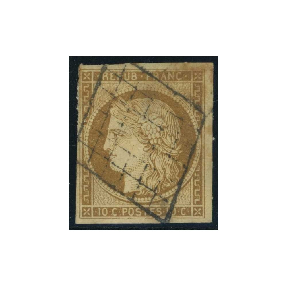 YT 1 - Oblitéré Grille