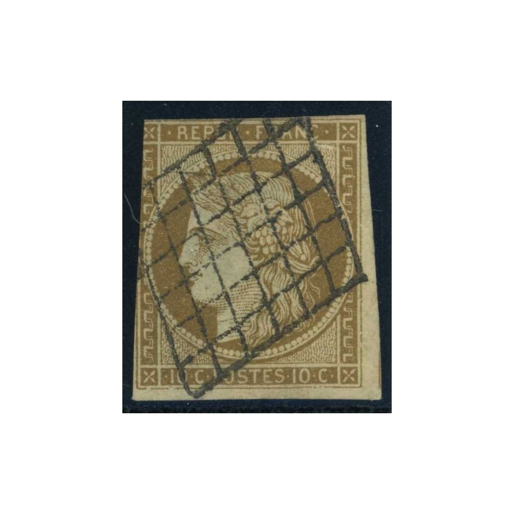 YT 1 - Oblitéré Grille