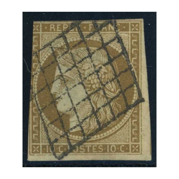 YT 1 - Oblitéré Grille