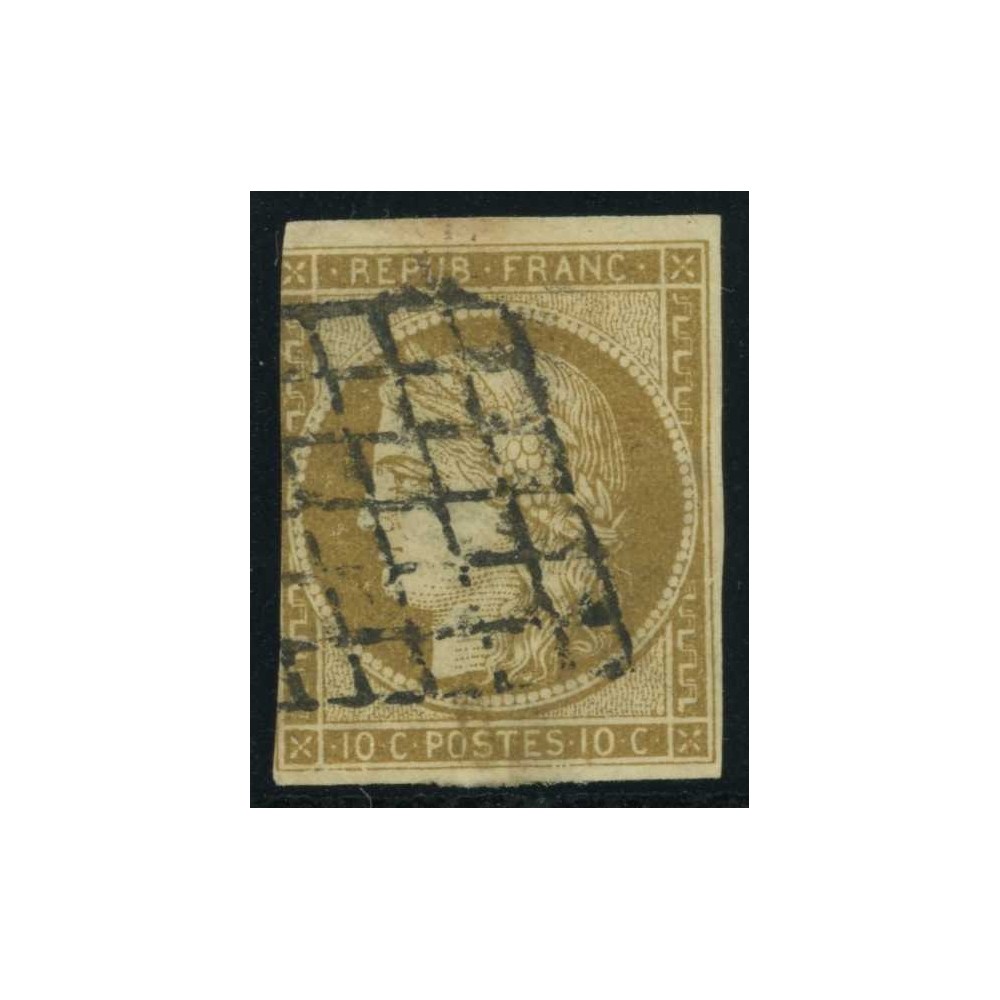 YT 1 - Oblitéré Grille