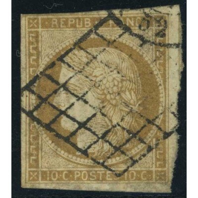 YT 1 - Oblitéré Grille