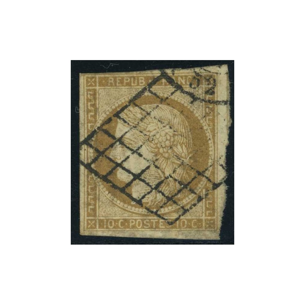 YT 1 - Oblitéré Grille