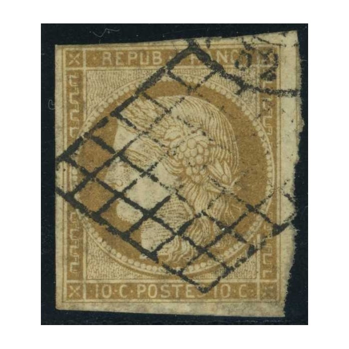 YT 1 - Oblitéré Grille