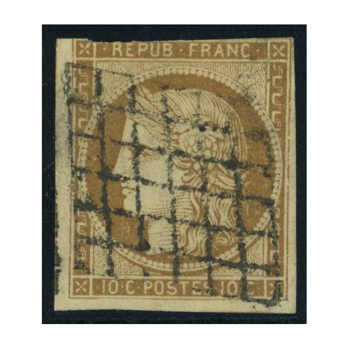 YT 1 - Oblitéré Grille
