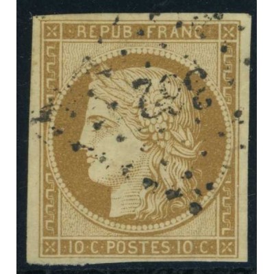 YT 1 - Oblitéré PC 332 - Beauvais - Oise (58)