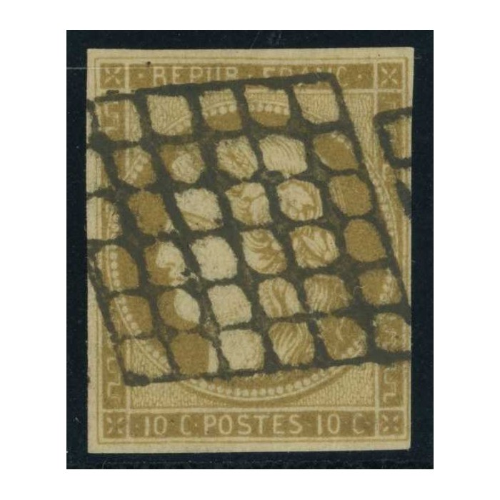 YT 1 - Oblitéré Grille
