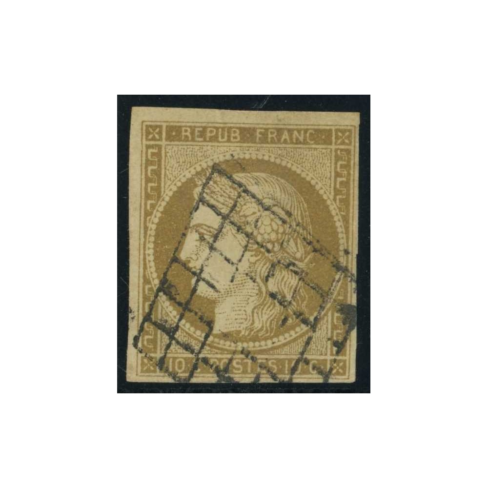 YT 1 - Oblitéré Grille