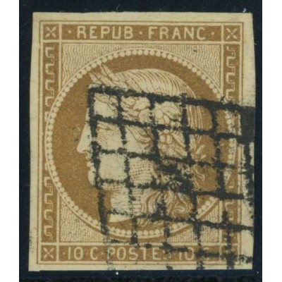 YT 1 - Oblitéré Grille