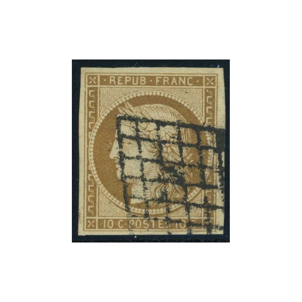 YT 1 - Oblitéré Grille