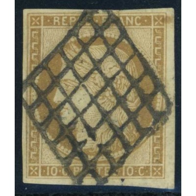 YT 1 - Oblitéré Grille