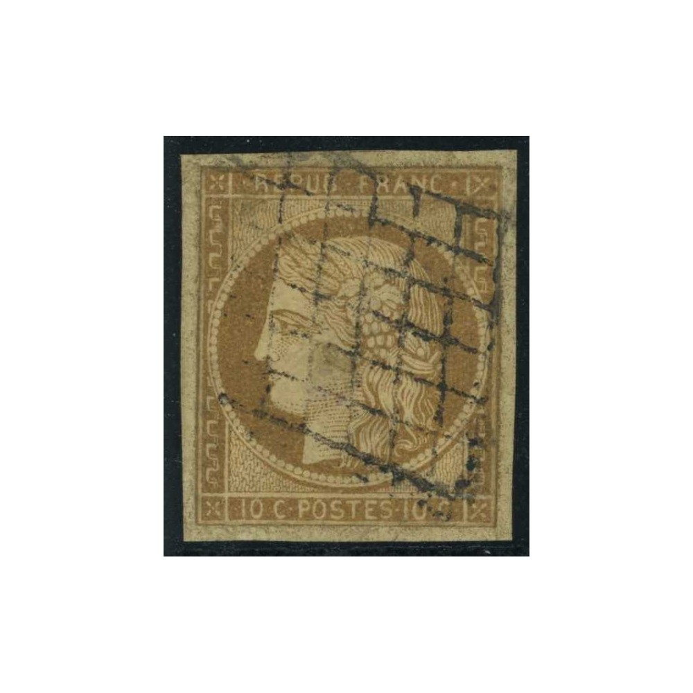 YT 1 - Oblitéré Grille