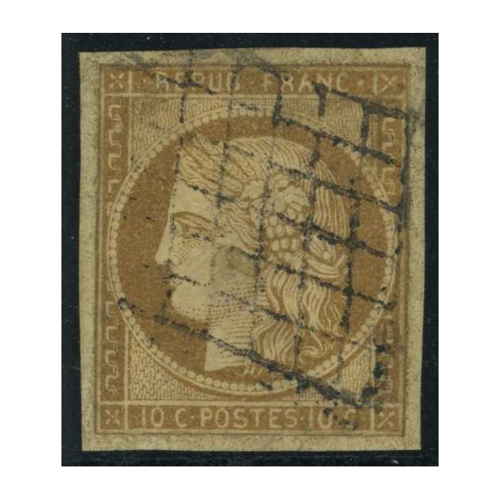 YT 1 - Oblitéré Grille