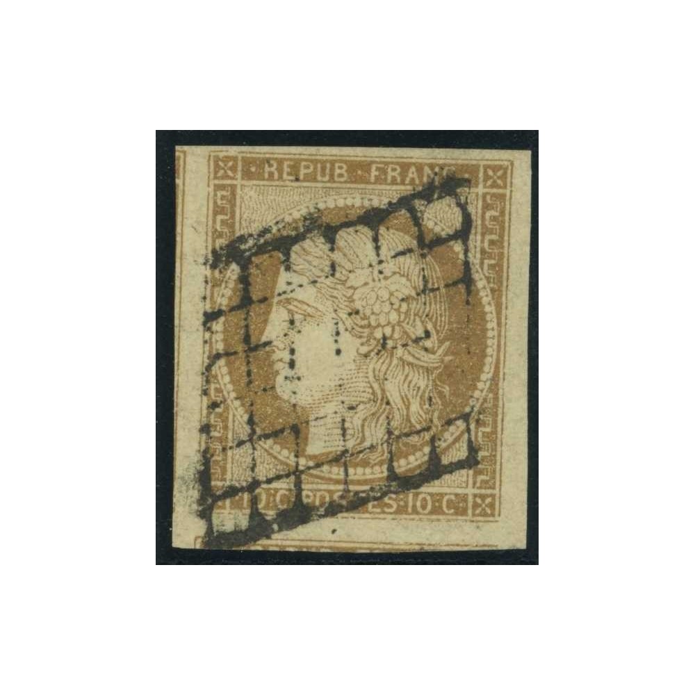 YT 1 - Oblitéré Grille