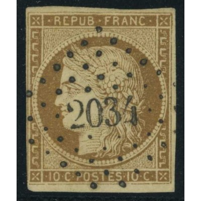 YT 1 - Oblitéré PC 2034 - Monein - Pyrénées Atlantiques Basses Pyrénées (64)