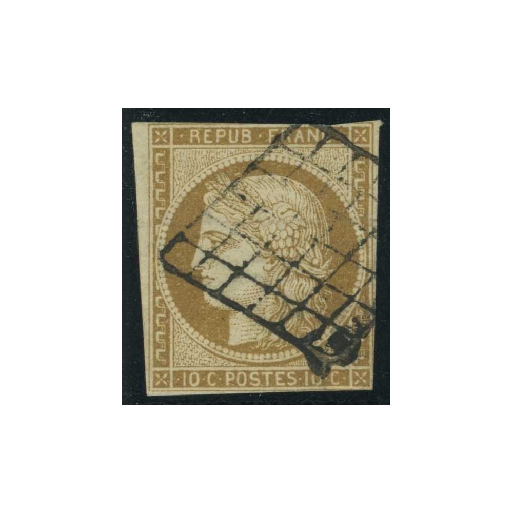 YT 1 - Oblitéré Grille