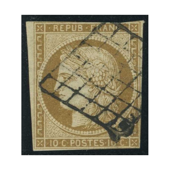YT 1 - Oblitéré Grille