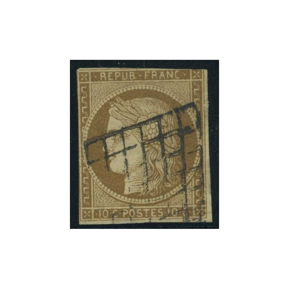 YT 1 - Oblitéré Grille