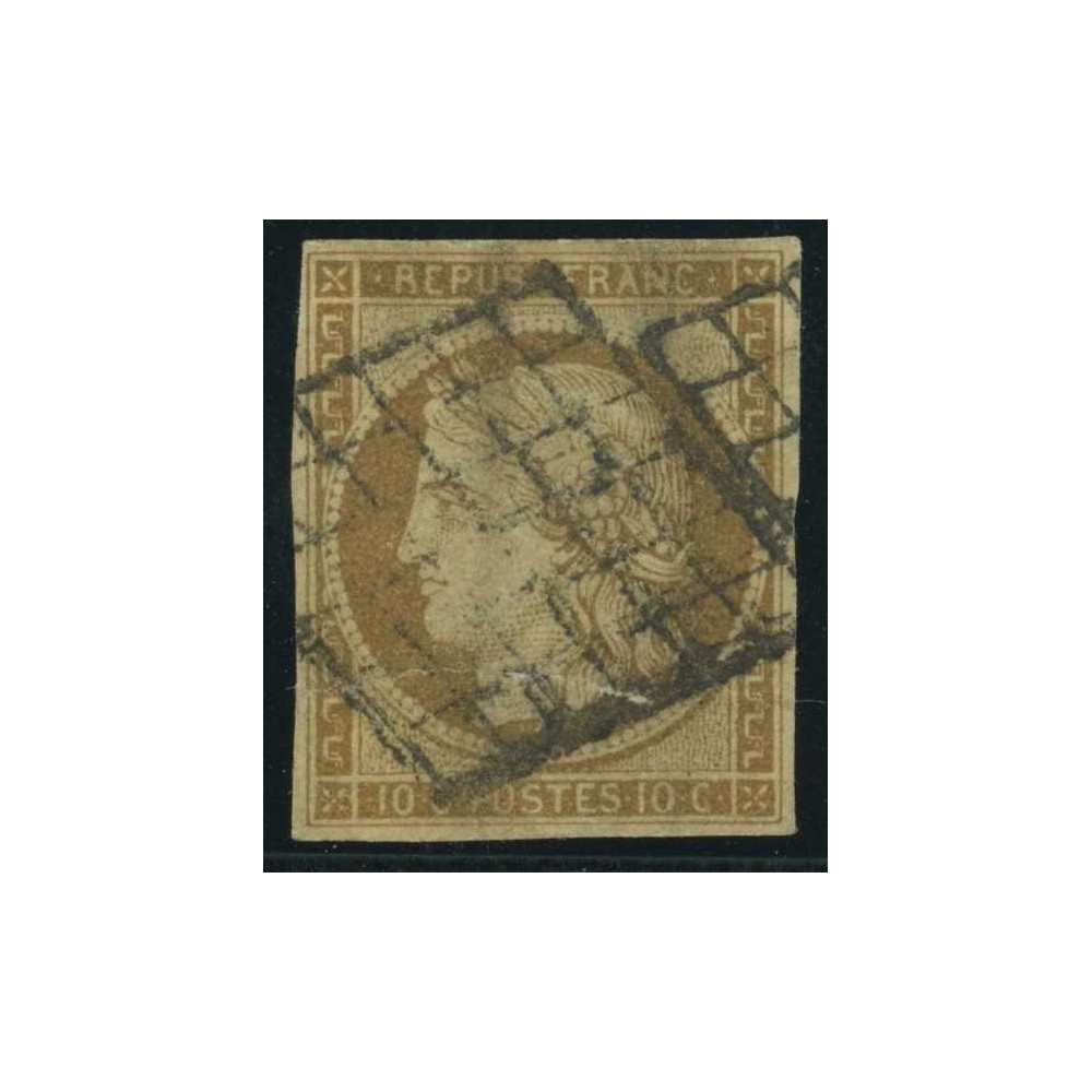 YT 1 - Oblitéré Grille