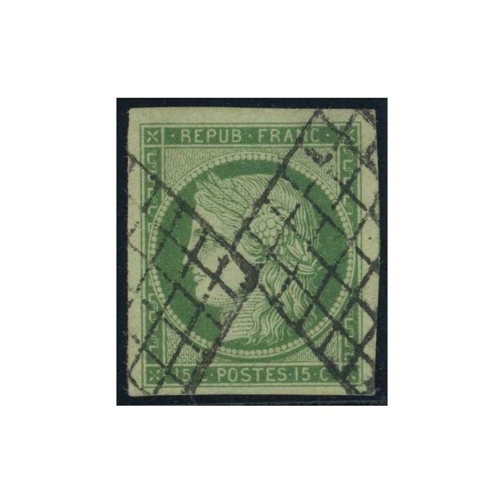 YT 2 - Oblitéré Grille