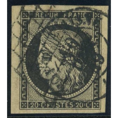 YT 3 - Oblitéré - Cachet à Date du 10 Dec 49