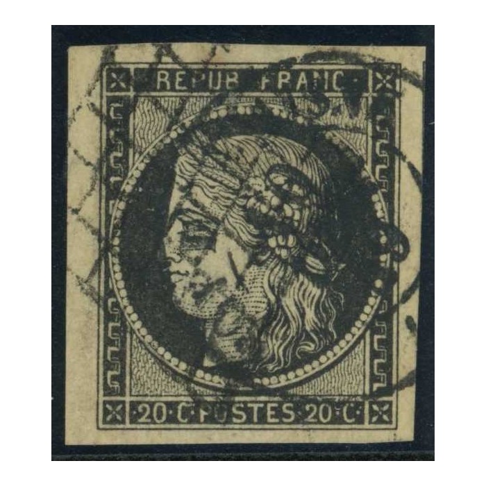 YT 3 - Oblitéré - Cachet à Date du 10 Dec 49