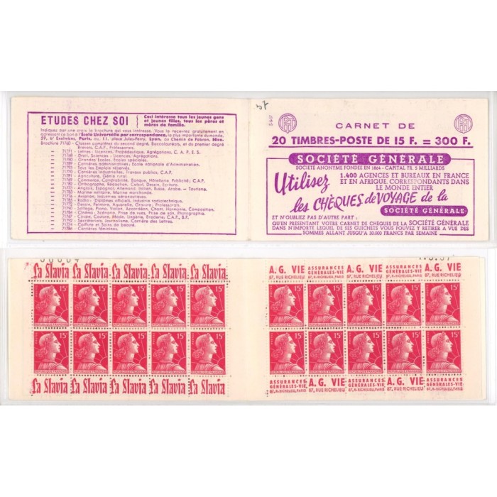 1011-C27 Serie 6-57 - Cote 470 Euros