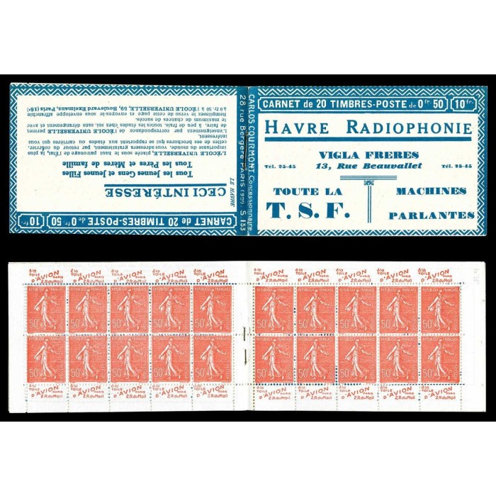 199-C44 Serie 153 Le Havre - Cote 190 Euros