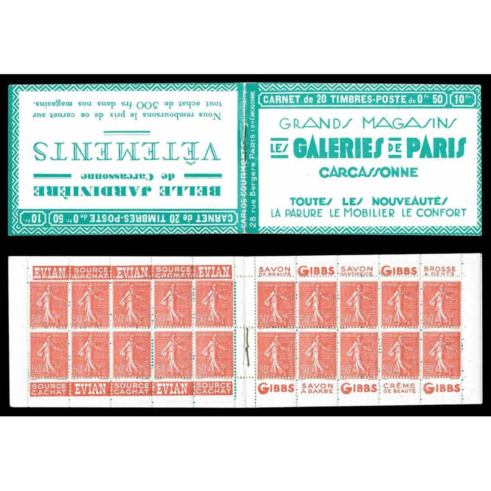 199-C6 Serie Carcassonne - Cote 900 Euros