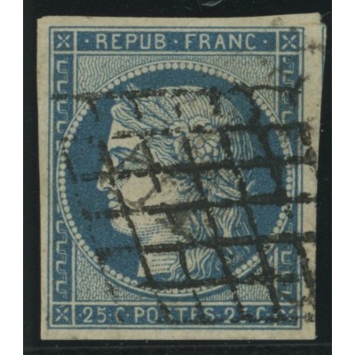 YT 4 - Oblitéré Grille
