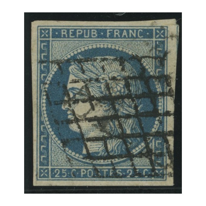 YT 4 - Oblitéré Grille