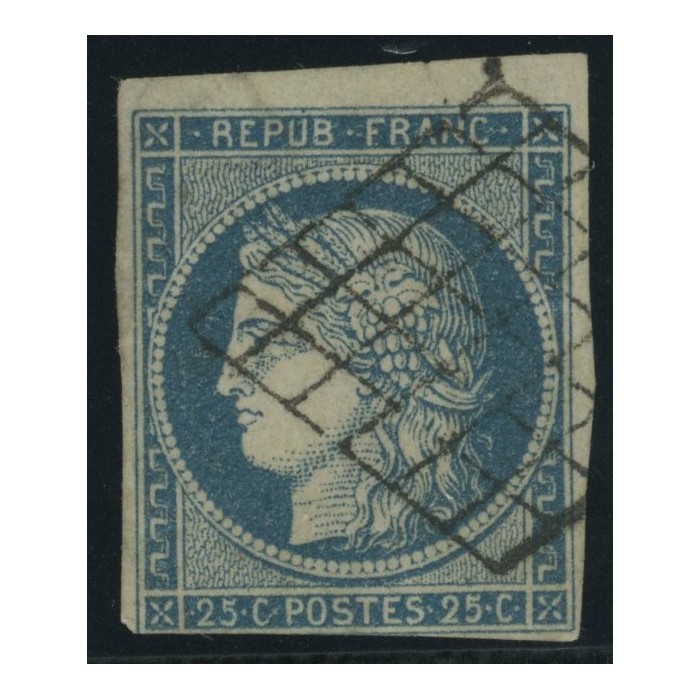 YT 4 - Oblitéré Grille