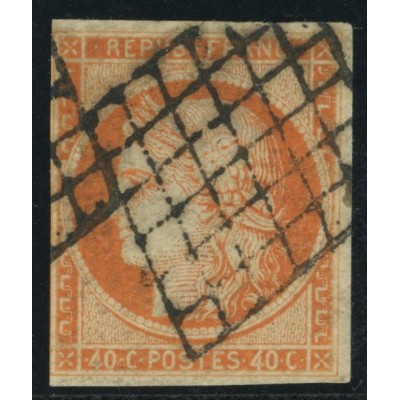 YT 5 - Oblitéré Grille