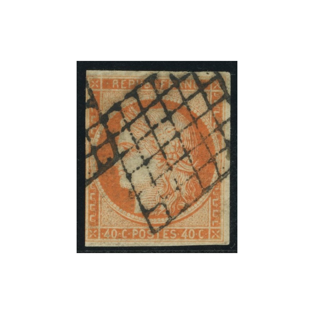 YT 5 - Oblitéré Grille