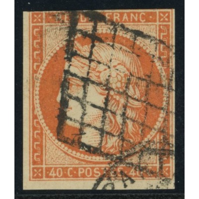 YT 5 - Oblitéré Grille